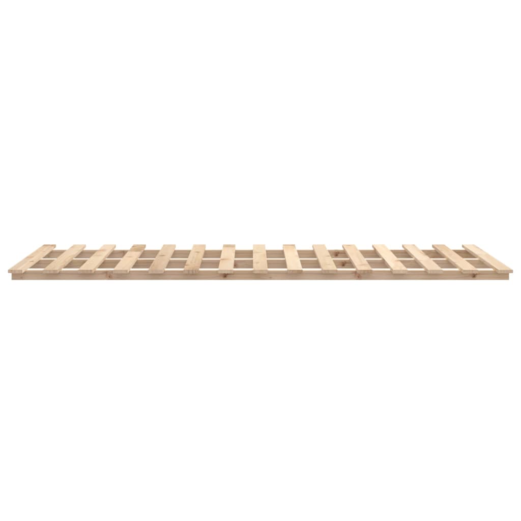 Bed Frame without Mattress 90x190 cm Single Solid Wood Pine