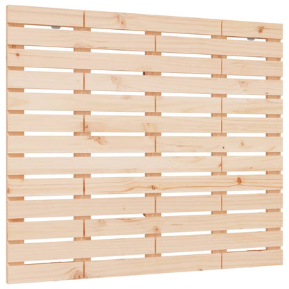 Wall Headboard 106x3x91.5 cm Solid Wood Pine