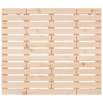 Wall Headboard 106x3x91.5 cm Solid Wood Pine
