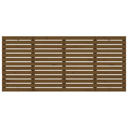 Wall Headboard Honey Brown 156x3x91.5 cm Solid Wood Pine