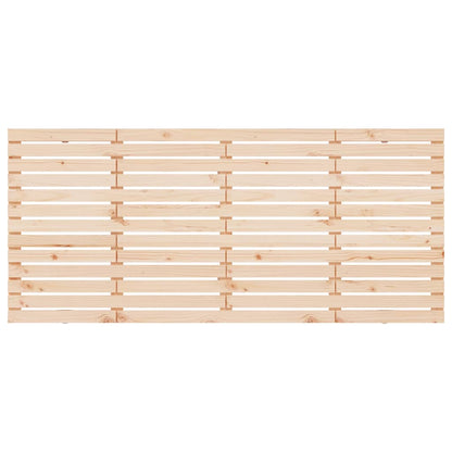Wall Headboard 186x3x91.5 cm Solid Wood Pine