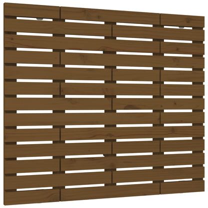 Wall Headboard Honey Brown 141x3x91.5 cm Solid Wood Pine
