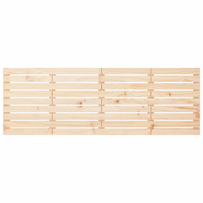 Wall Headboard 206x3x63 cm Solid Wood Pine