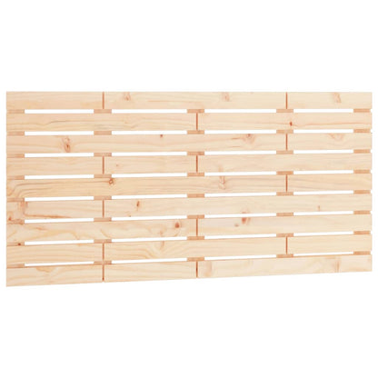 Wall Headboard 146x3x63 cm Solid Wood Pine