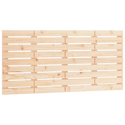 Wall Headboard 156x3x63 cm Solid Wood Pine