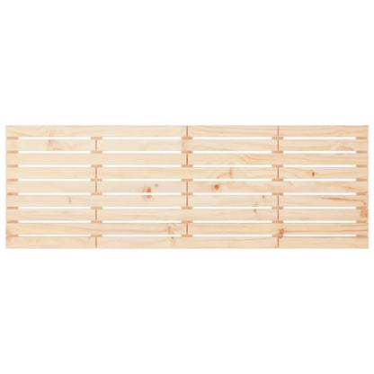 Wall Headboard 166x3x63 cm Solid Wood Pine