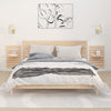 Wall-mounted Bedside Shelves 2 pcs Solid Wood Pine