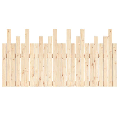 Wall Headboard 159.5x3x80 cm Solid Wood Pine