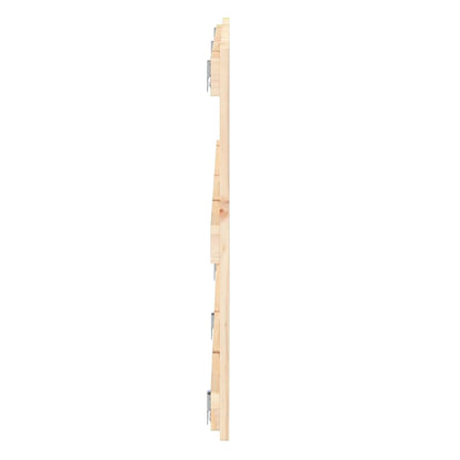 Wall Headboard 204x3x60 cm Solid Wood Pine