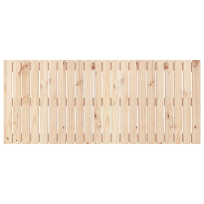Wall Headboard 140x3x60 cm Solid Wood Pine