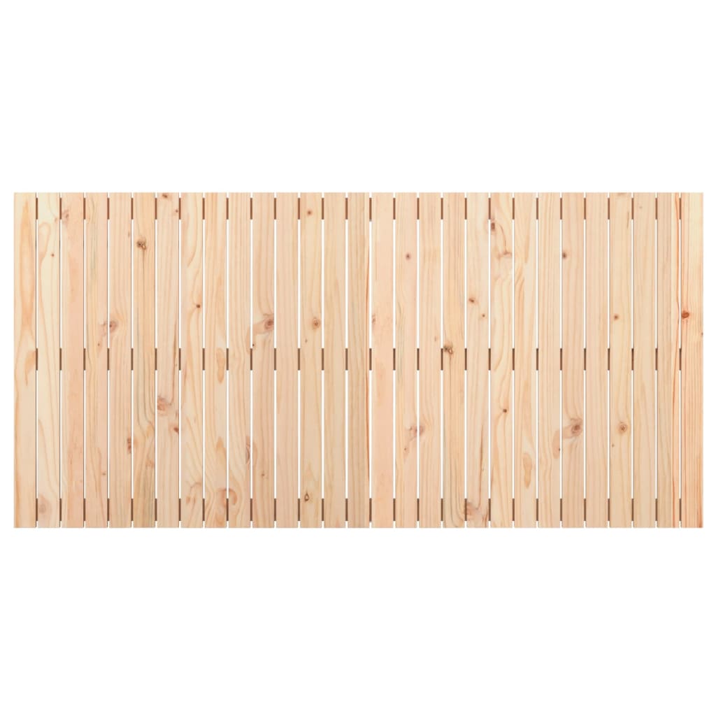 Wall Headboard 185x3x90 cm Solid Wood Pine