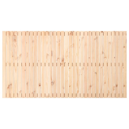 Wall Headboard 204x3x110 cm Solid Wood Pine