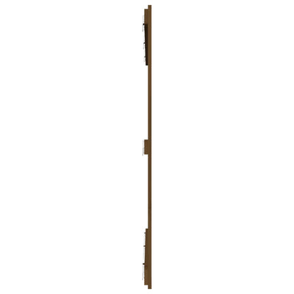 Wall Headboard Honey Brown 146.5x3x110 cm Solid Wood Pine