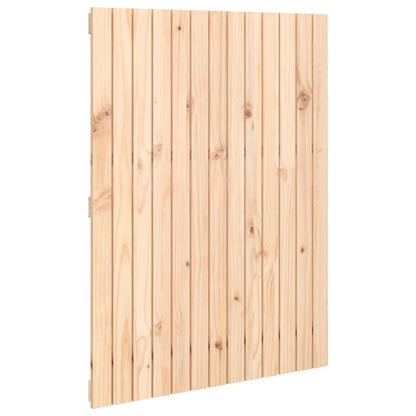 Wall Headboard 82.5x3x110 cm Solid Wood Pine