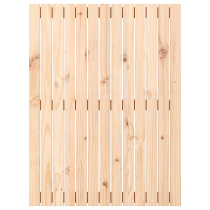 Wall Headboard 82.5x3x110 cm Solid Wood Pine