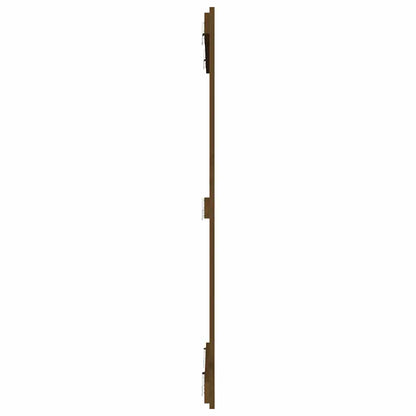 Wall Headboard Honey Brown 82.5x3x110 cm Solid Wood Pine