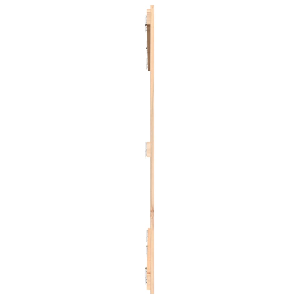 Wall Headboard 166x3x110 cm Solid Wood Pine