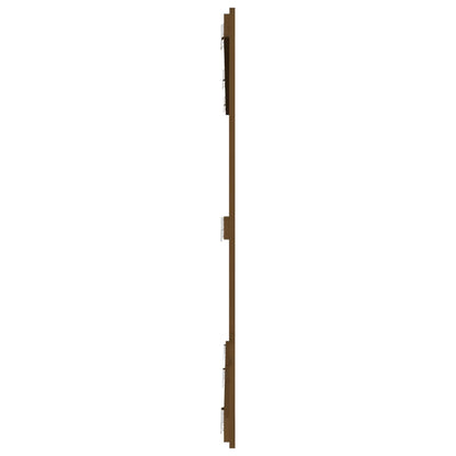 Wall Headboard Honey Brown 185x3x110 cm Solid Wood Pine