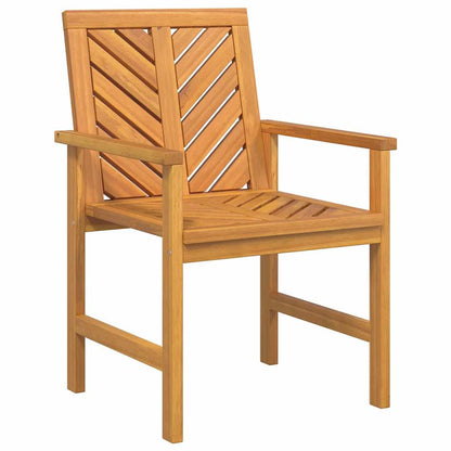 Garden Dining Set 3 pcs Brown Solid Acacia Wood