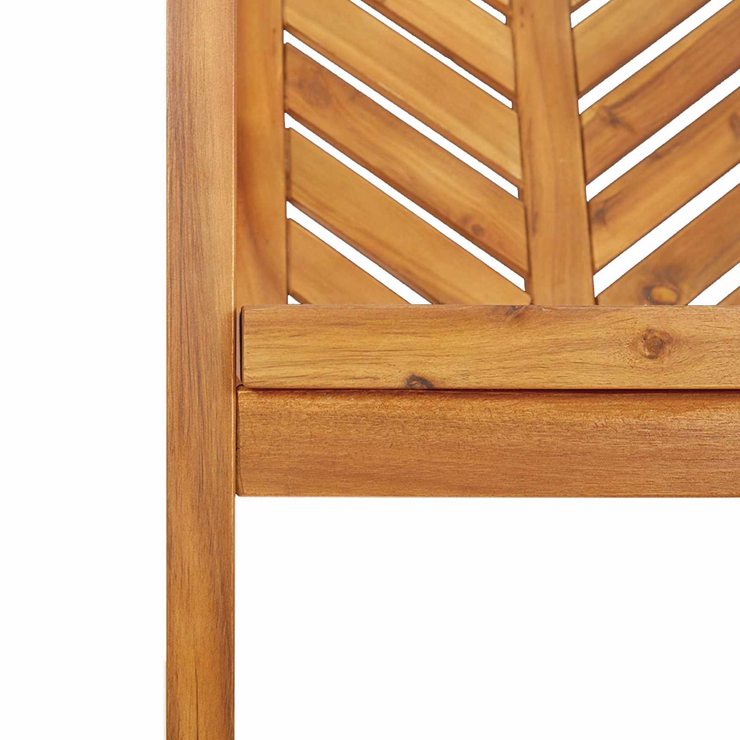 Garden Dining Set 3 pcs Brown Solid Acacia Wood