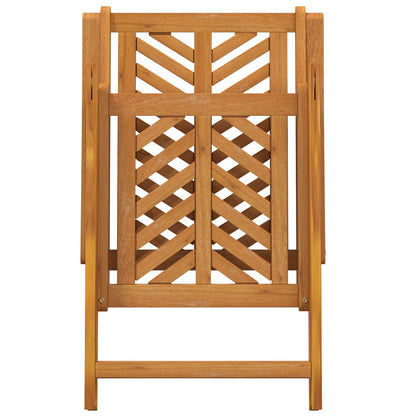 Garden Dining Set 3 pcs Brown Solid Acacia Wood