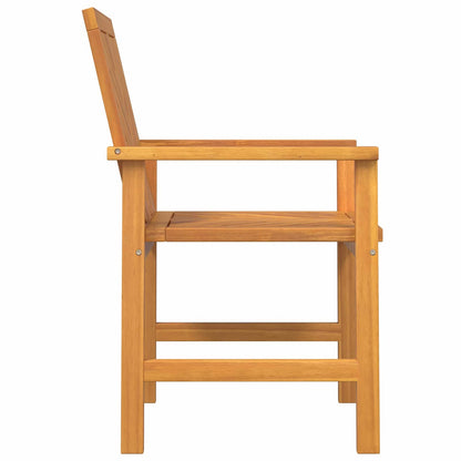 Dining Chair 8 pcs Natural Solid Acacia Wood