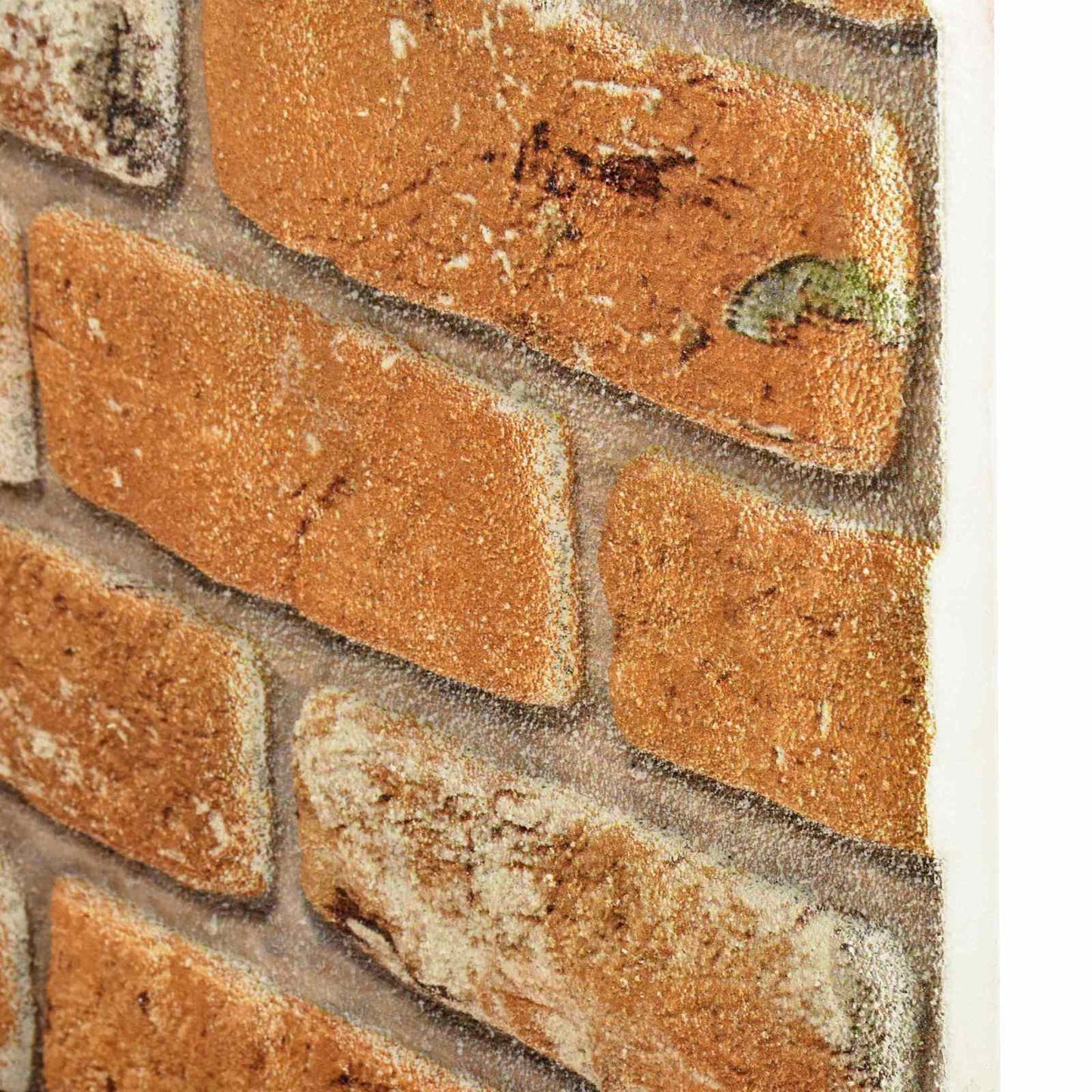 Wall Panels 10 pcs Brick 100 x 50 cm EPS Foam