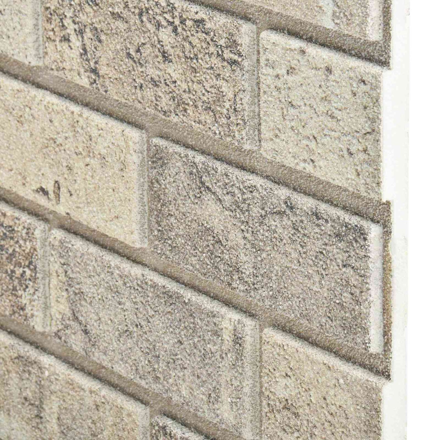 Wall Panels 10 pcs Sand 100 x 50 cm EPS Foam