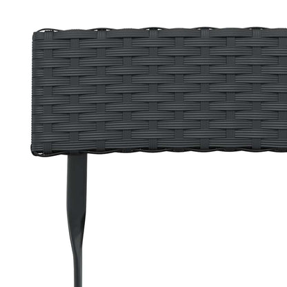 Folding Bistro Chair | Set of 2 | Black