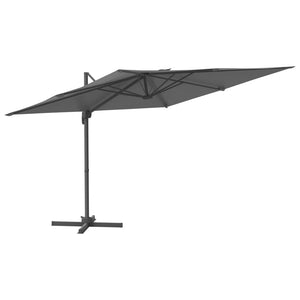 Cantilever Umbrella with Aluminium Pole Anthracite 300x300 cm