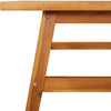 2 Piece Garden Lounge Set Solid Wood Acacia