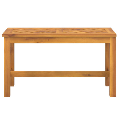 Garden Bench 80 cm Solid Wood Acacia