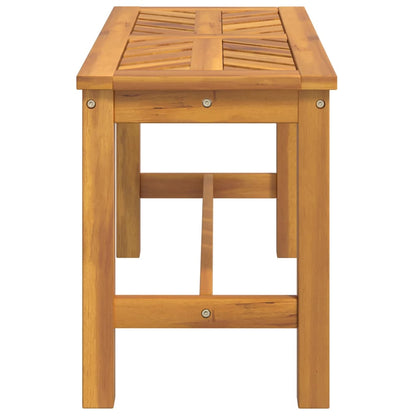 Garden Bench 80 cm Solid Wood Acacia