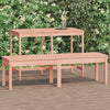 2-Seater Garden Bench 159.5x44x45 cm Solid Wood Douglas
