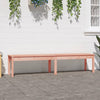2-Seater Garden Bench 203.5x44x45 cm Solid Wood Douglas