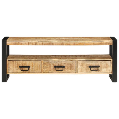 TV Stand 47.2"x11.8"x17.7" Solid Wood Mango