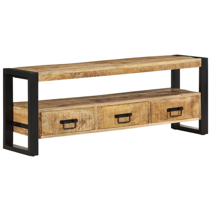TV Stand 47.2"x11.8"x17.7" Solid Wood Mango