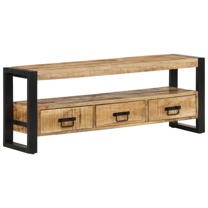 TV Stand 47.2"x11.8"x17.7" Solid Wood Mango