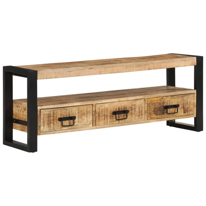 TV Stand 47.2"x11.8"x17.7" Solid Wood Mango