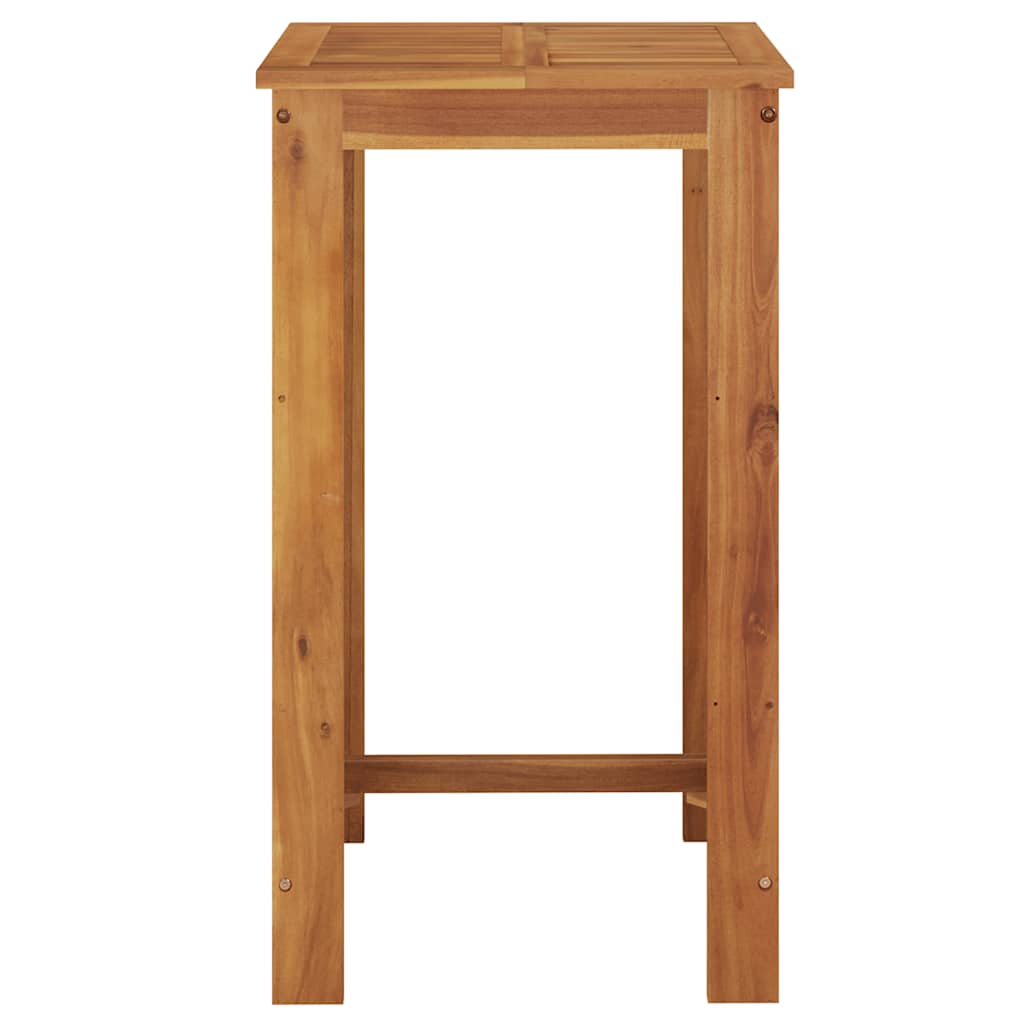 Garden Bar Table Natural Wood Solid acacia wood Medium Durable