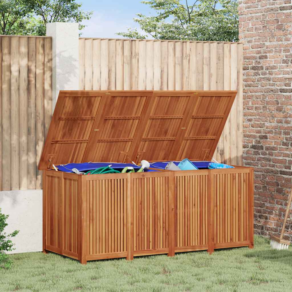 Patio Storage Box 78.7"x31.5"x29.5" Solid Wood Acacia