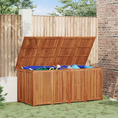 Patio Storage Box 78.7"x31.5"x29.5" Solid Wood Acacia