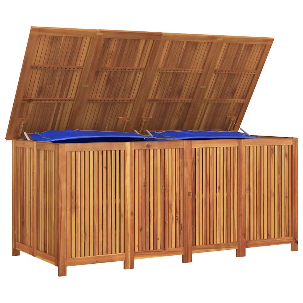 Patio Storage Box 78.7"x31.5"x29.5" Solid Wood Acacia