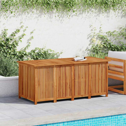 Patio Storage Box 78.7"x31.5"x29.5" Solid Wood Acacia