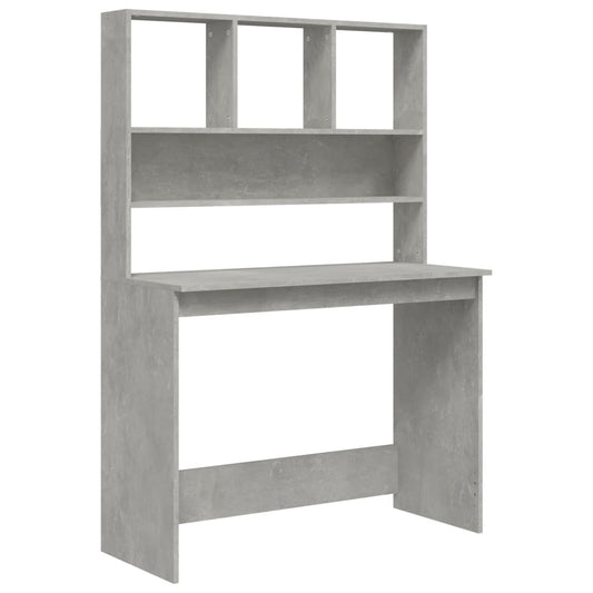 Desk | Concrete Grey | Engineered wood | 102x45x148 cm | Desk