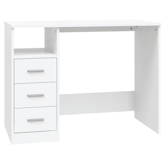 Desk | White | Engineered wood | 102 cm x 50 cm x 76 cm | Desk