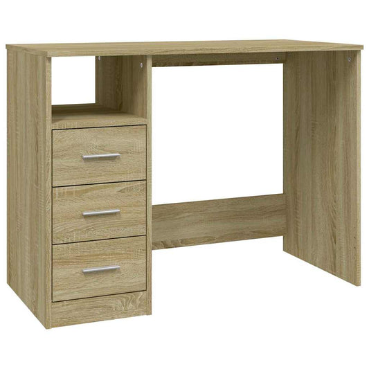 Desk | Sonoma oak | Engineered wood | Medium | Desk | Rectangular