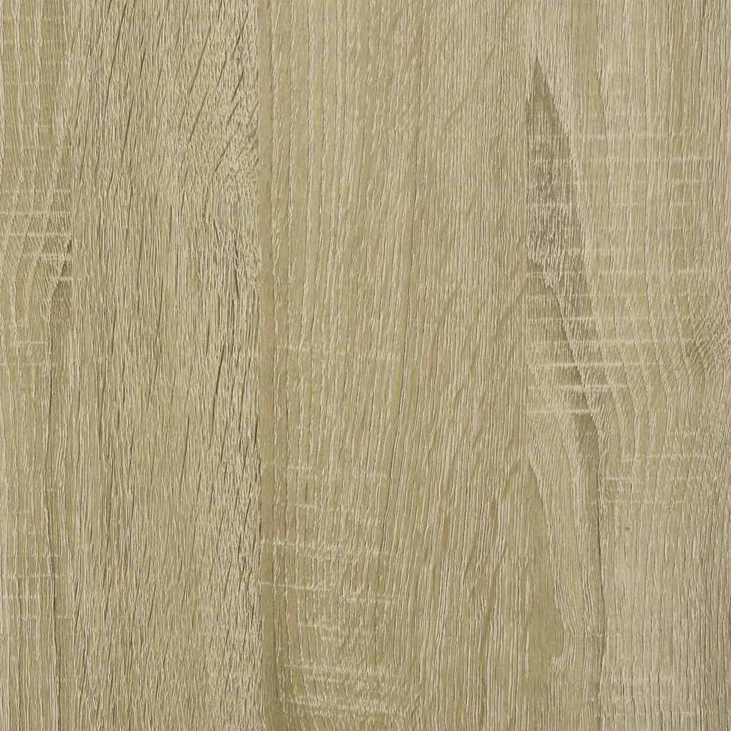 Desk with Drawers Sonoma Oak 102x50x76 cm Engineered Wood