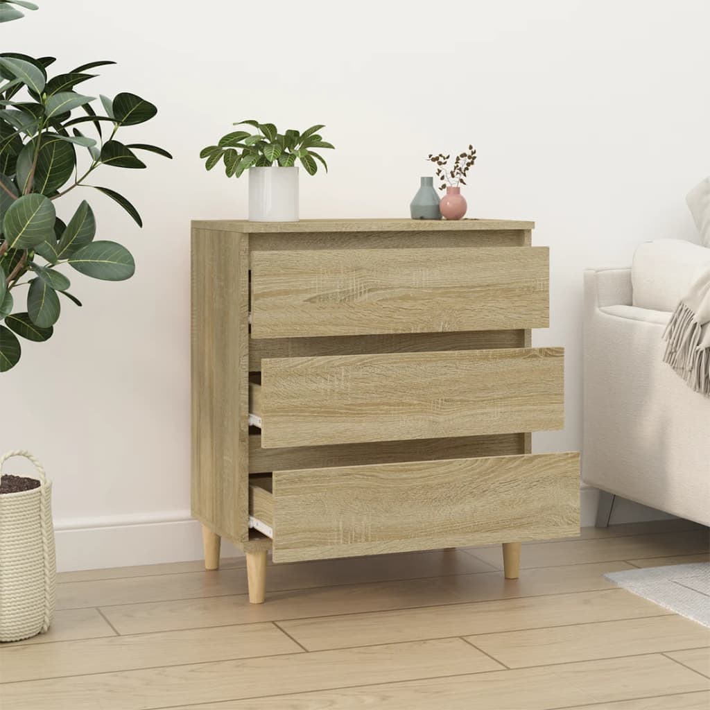 Sideboard Sonoma Oak 60x35x70 cm Engineered Wood