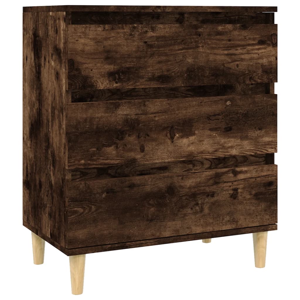 Sideboard Smoked Oak 60x35x70 cm Engineered Wood